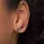 Brinco Banhado a Ouro 18K com Cristais - Rommanel Cód. 527310 - comprar online