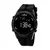 Relógio Digital LCD Preto com Pulseira de Silicone - Rommanel - Cód. 650033