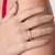 Anel Skinny com Zircônia Coração e Aro em Camadas – Banhado a Ouro 18K | Rommanel | Cód. 513585 na internet