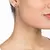 Brinco Meia Argola Banhado a Ouro 18K - Rommanel Cód. 524526 - comprar online