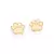 Brinco Pata de Pet Banhado a Ouro 18K Rommane – Cód. 527250
