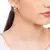 Brinco Argola Trabalhada com Círculos – Banhado a Ouro 18K | Rommanel Cód. 523829 Coleção: Linha Permanente Rommanel - comprar online