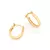 Brinco Argola Banhado a Ouro 18K - Rommanel Cód. 520902 na internet