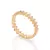 Anel Zig Zag Banhado a Ouro 18K com Zircônias - Rommanel Cód. 513563 na internet