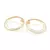 Maxi Brinco Redondo Banhado a Ouro 18K - Rommanel Cód. 527431 na internet