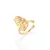 Brinco Piercing de Pressão Asas de Borboleta Banhado a Ouro 18K – Cód. 527071