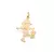 Pingente Menino Fazendo Embaixadinhas banhado a ouro 18k - Rommanel Cód. 541799