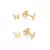 Kit de Brincos Borboleta Banhado a Ouro 18k - Rommanel Cód. 527367 - SIMONE DUQUE JOIAS