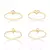 Kit Anéis Skinny Naipes de Baralho Banhado a Ouro 18K - Rommanel Cód. 513541