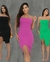 Vestido tubinho com fenda