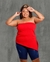 Blusa assimetrica Plus Size