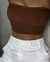 Cropped Canelado - loja online