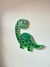 Dinosaurio neón en internet