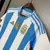 Camisa Adidas Argentina Copa América Torcedor 2024/25 Masculino Branco e Azul Celeste - loja online