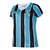 Camisa Grêmio Feminina Home 24/25 - Azul e Preta - comprar online
