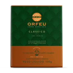 CAFÉ ORFEU DRIP COFFEE CLASSICO - PACK 10 UNIDADES