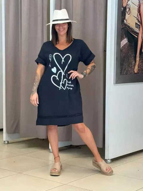 Vestido Italiano corazón