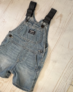 Jardinero short jean - 9 meses en internet