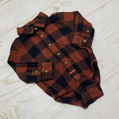 Body camisa - 9 meses