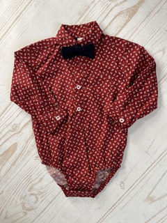 Body camisa - 6 meses