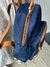 MOCHILA CORINA AZUL / SUELA - Tana Carteras