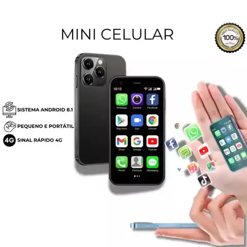 MINI SMARTPHONE ANDROID 16GB XS15 - comprar online