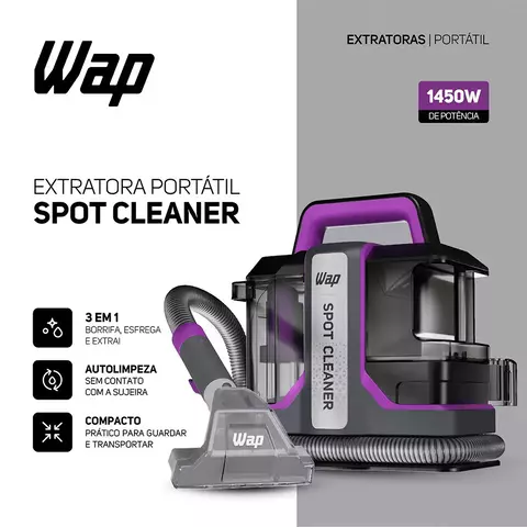 EXTRATORA PORTÁTIL WAP SPOT CLEANER W3 - comprar online