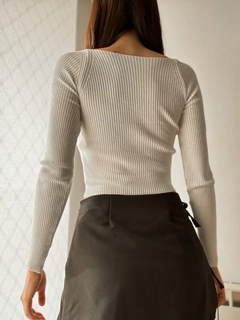 Sweater Francia Escote Sirena en internet