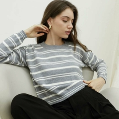 SWEATER QUITO DOBLE TRENZA