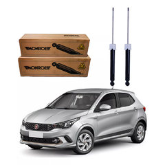 Par Amortecedor Traseiro Fiat Argo 1.0 1.3 1.8 2017 A 2020