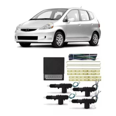 Kit Trava Eletrica Honda Fit 2004 a 2012 4 Portas