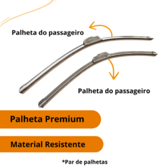 Par Palhetas + Limpa Parabrisa Palio 96 97 98 99 Até 2010 - comprar online