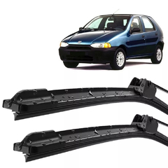 Par Palheta Limpador Parabrisa Palio 1996 97 98 99 2000