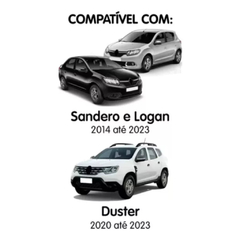 Par Palheta Limpador De Parabrisa Específica Renault Sandero na internet