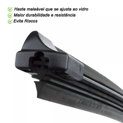 Par Palheta Limpador Parabrisa Palio 1996 97 98 99 2000 - SJE PARTS