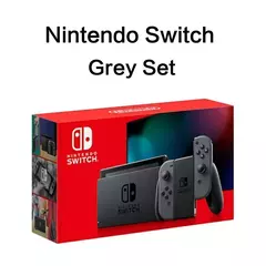 Nintendo switch cinza neon azul vermelho - comprar online