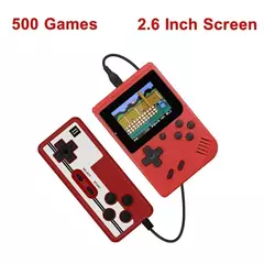 Mini console portátil de videogame retrô manual, 8 bits de 3,0 polegadas, lcd - comprar online