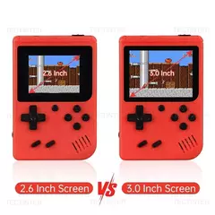 Mini console portátil de videogame retrô manual, 8 bits de 3,0 polegadas, lcd - comprar online