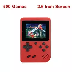 Mini console portátil de videogame retrô manual, 8 bits de 3,0 polegadas, lcd - loja online