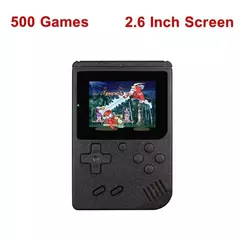 Mini console portátil de videogame retrô manual, 8 bits de 3,0 polegadas, lcd