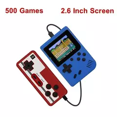 Imagem do Mini console portátil de videogame retrô manual, 8 bits de 3,0 polegadas, lcd