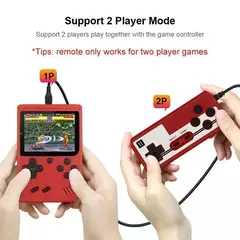Mini console portátil de videogame retrô manual, 8 bits de 3,0 polegadas, lcd na internet
