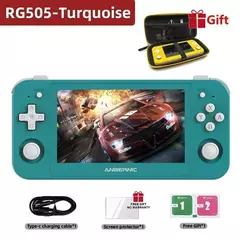 Console de jogos portátil retro, Android 12, 4.95" OLED Touch Scr na internet