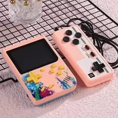 Console de videogame portátil mini portátil retrô para crianças, 8 bits, 3.0 na internet