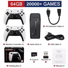 Console de videogame M8 PRO para menino, Duplo Controlador Sem Fio - comprar online