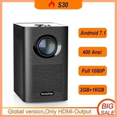 Projetor Android Portátil Versão Global, Smart TV, Wi-Fi - loja online