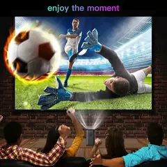 Imagem do Projetor Android Portátil Versão Global, Smart TV, Wi-Fi