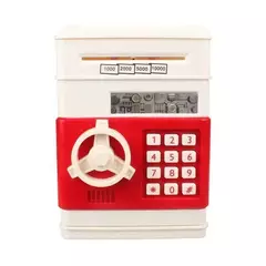 Cofrinho Digital Senha Automatico Moedas Notas Alarme - Kong Games