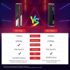 Netac-Unidade de estado sólido interna, SSD 1TB 2TB 4TB M.2 na internet