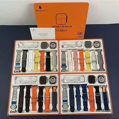 Smartwatch Ultra com Estojo Protetor, 7 Pulseiras - loja online